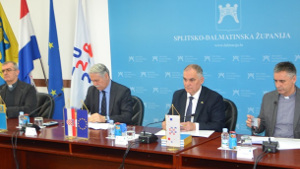 Potpisivanje Sporazuma o suradnji između Splitsko-dalmatinske županije, Sveučilišta u Splitu i KBF-a u Splitu