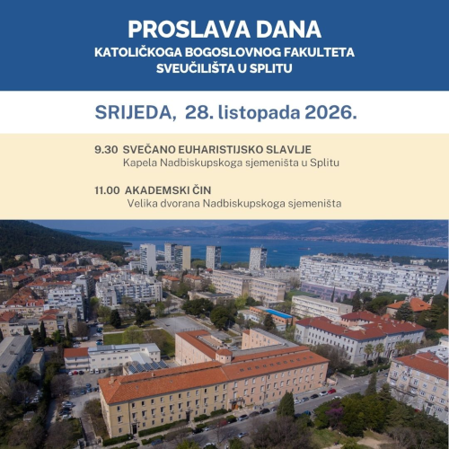 Srijeda, 28. listopada 2026. proslava Dana KBF-a