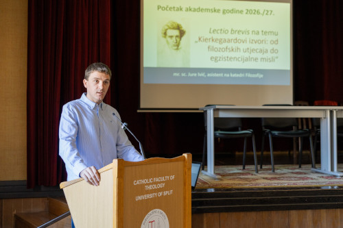 Lectio brevis održao mr. sc. Jure Ivić