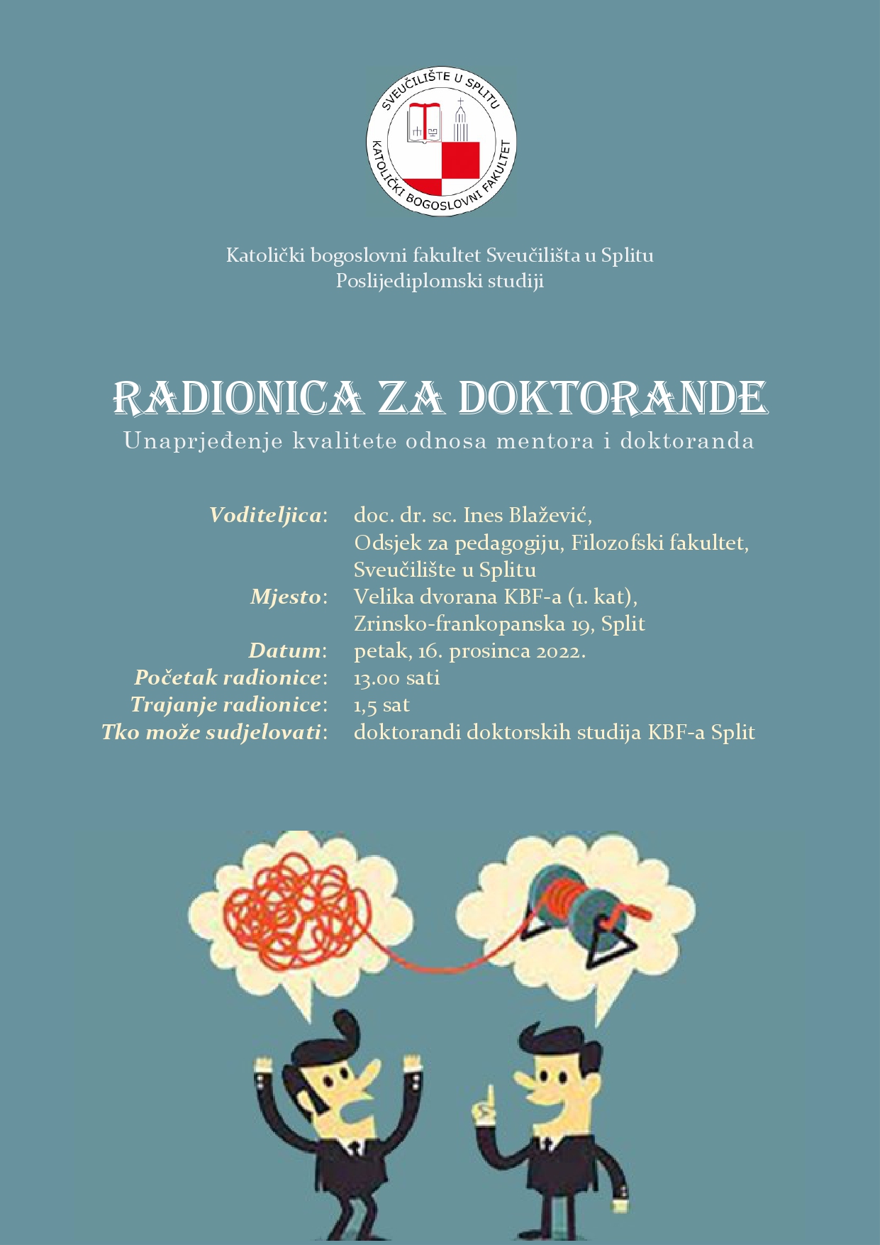 Radionica za doktorande Radionica za doktorande