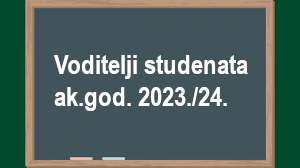 Voditelji studenata